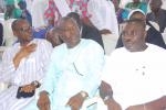 Barr Eyitayo Jegede, PDP Gubernatorial Candidate, Ondo State, Commissioner for Environment, Commerce and Industry, Chief Ayo Abiola and Commissioner for Finance, Chief Yele Ogundipe