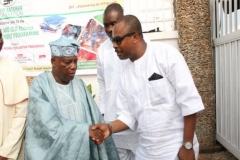 Alhaji Alli Olanusi and Mr Bayo Fatusin