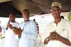 Mr Bayo Fatusin, Mr Victor and Mr Uthman