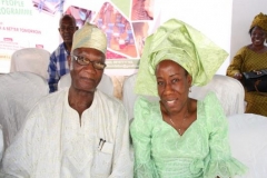Mr Uthman and the representative of the Commissioner of women affairs ministry